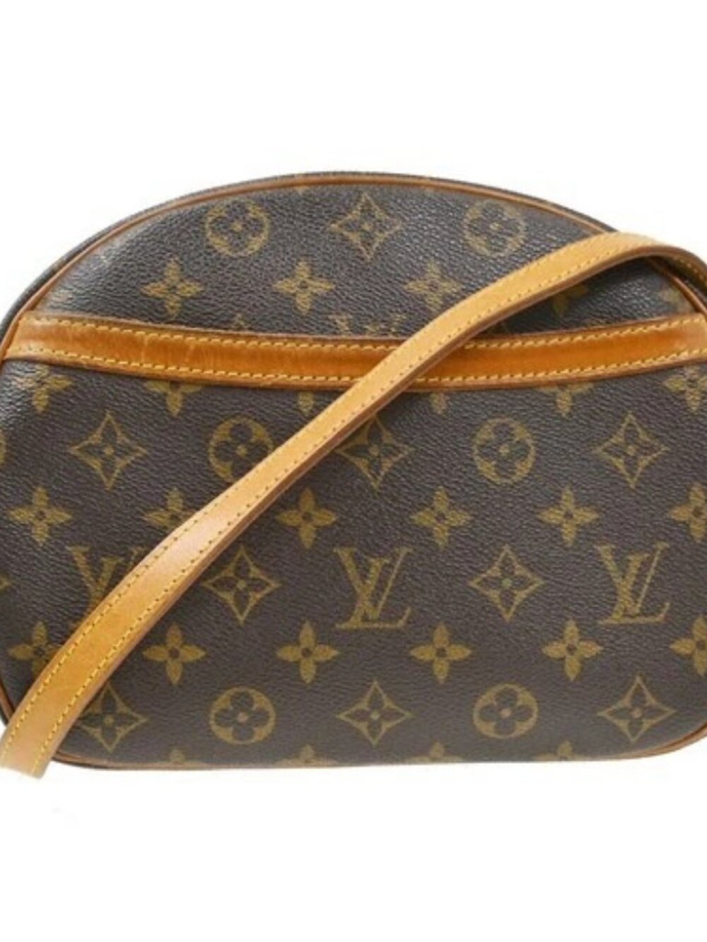 Best05 LOUIS VUITTON MONOGRAM BLOIS CROSSBODY BAG M51221 NO0020 YQ05376 - Picture 1 of 14